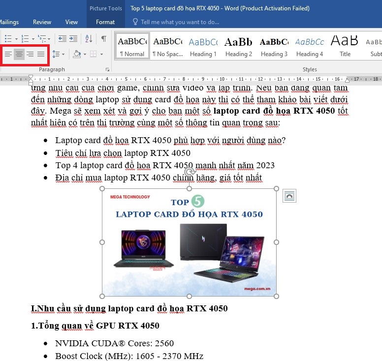 Hướng dẫn chi tiết cách di chuyển ảnh trong Word nhanh chóng