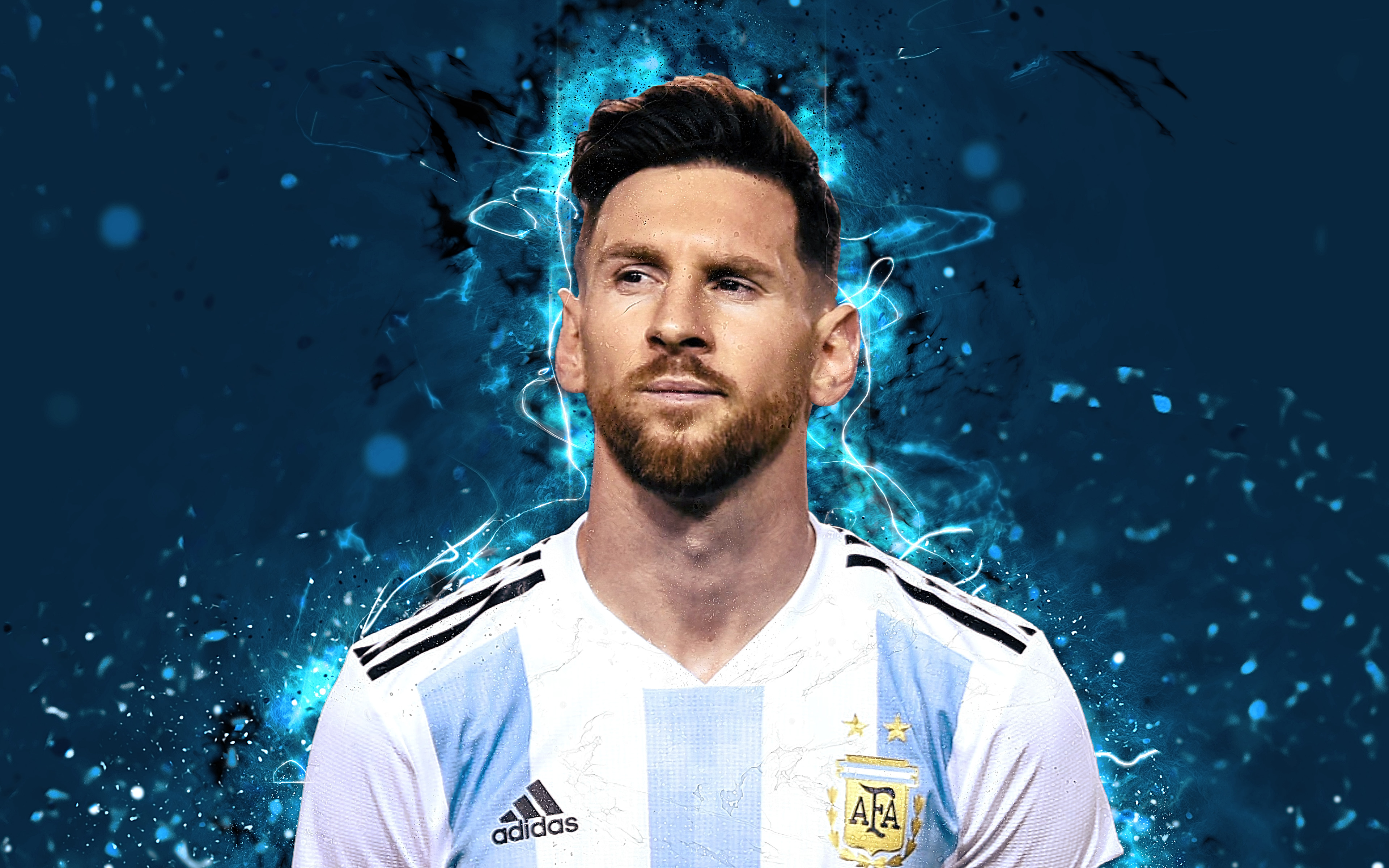Chùm ảnh Messi và Argentina trở về nước trong biển người chào đón