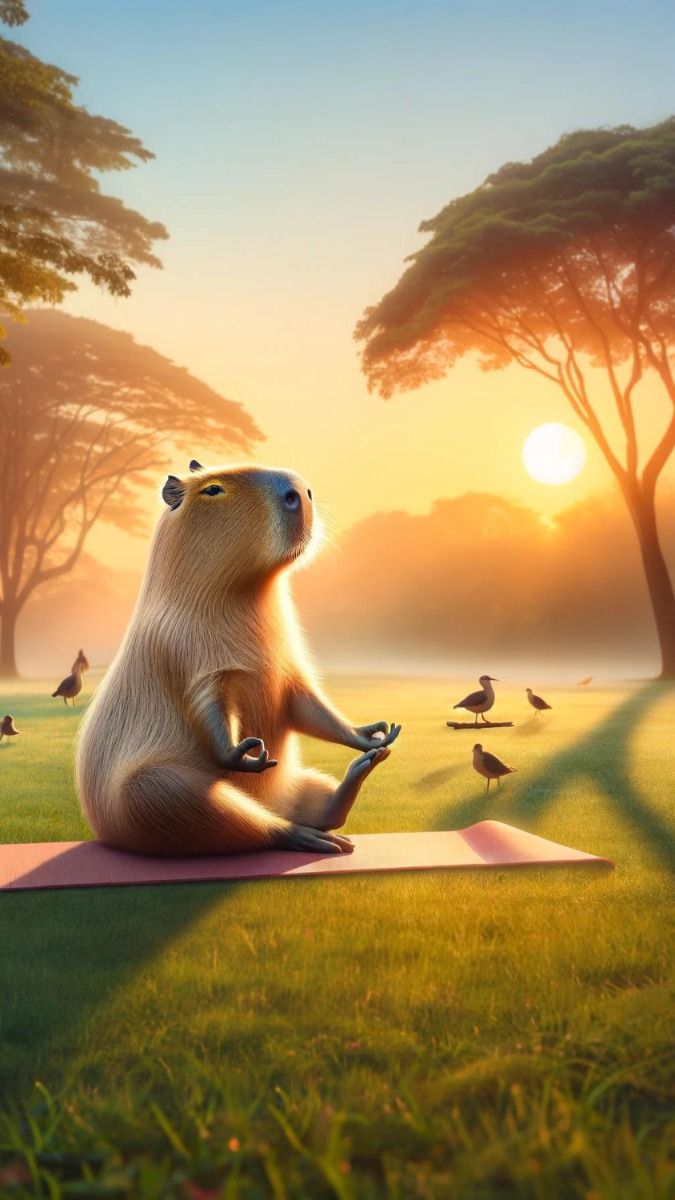 99+ hình nền Capybara cute 4K sắc nét cho điện thoại, laptop