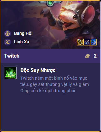 Twitch] Cách Lên Trang Bị Và Đội Hình Twitch Dtcl Mùa 7