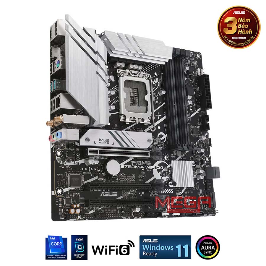 Đánh giá chi tiết PRIME B760M A Wifi D4 giá rẻ năm 2023