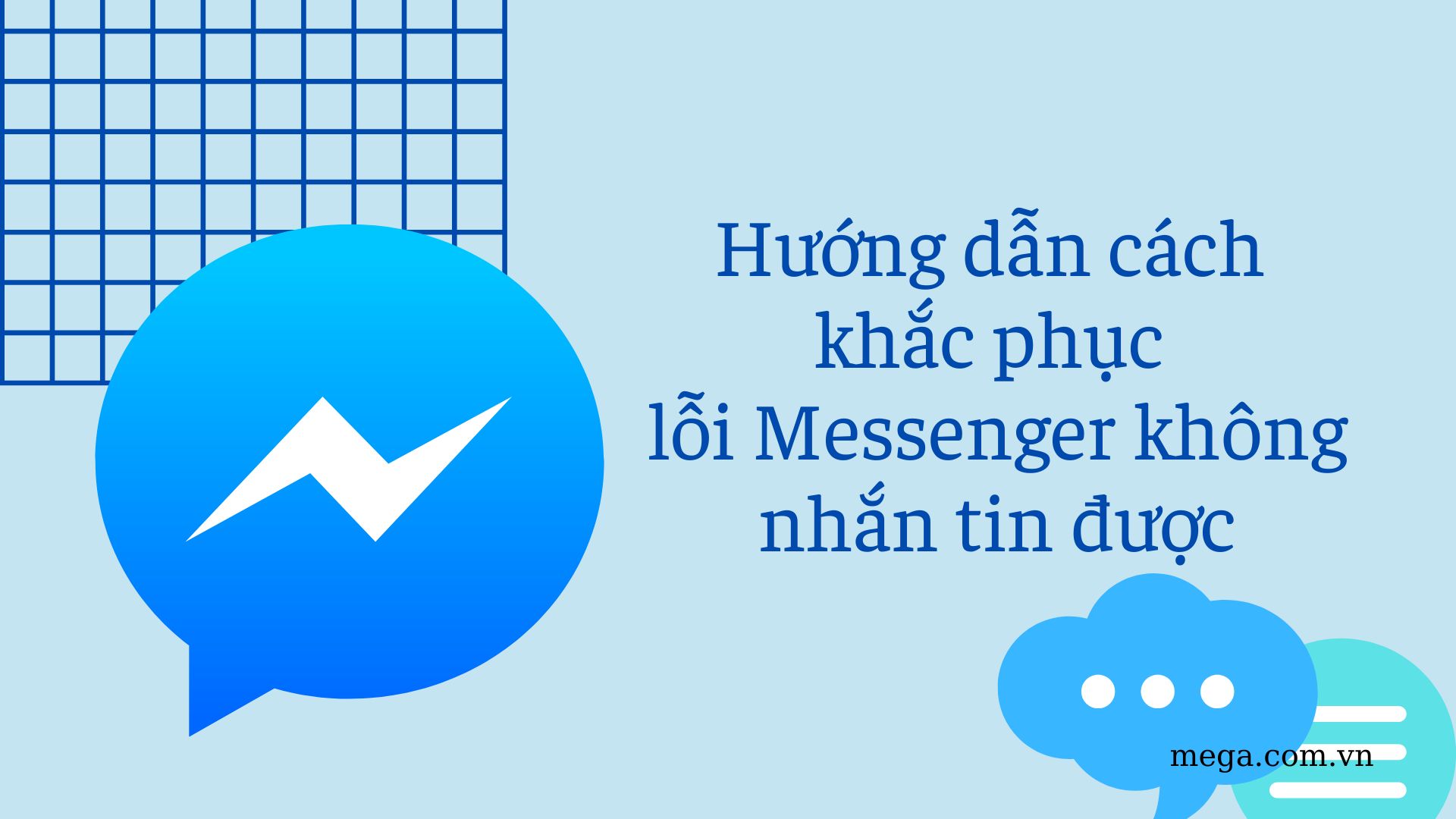 Nguyên nhân và cách khắc phục messenger không gởi tin nhắn được