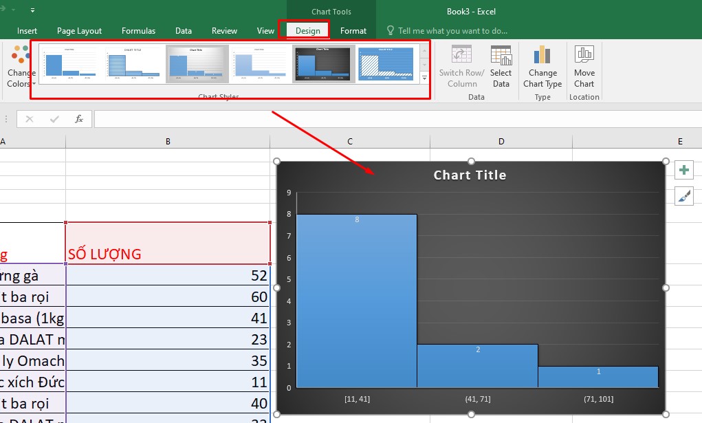 Hướng dẫn cách vẽ biểu đồ histogram trong excel cực đơn giản