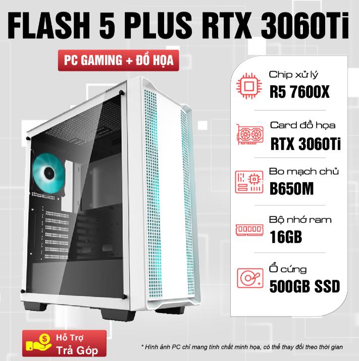 PC MEGA FLASH 5 PLUS RTX 3060 Ti