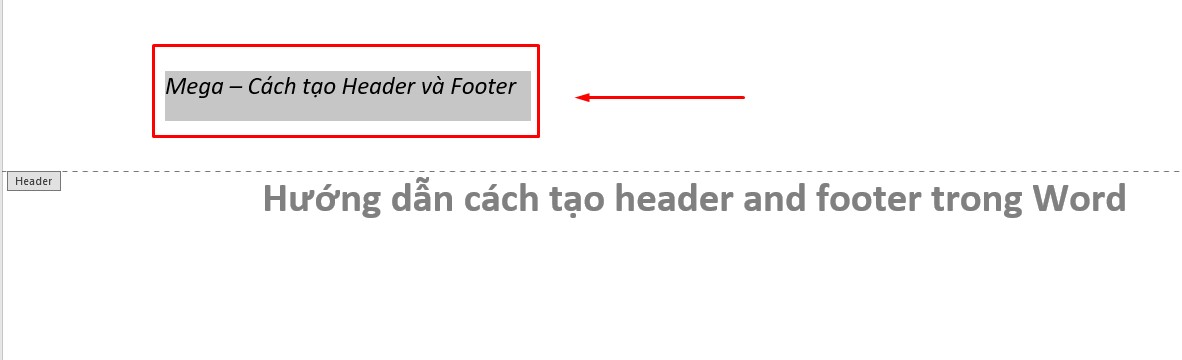 Cách xóa Header and Footer trong Word 