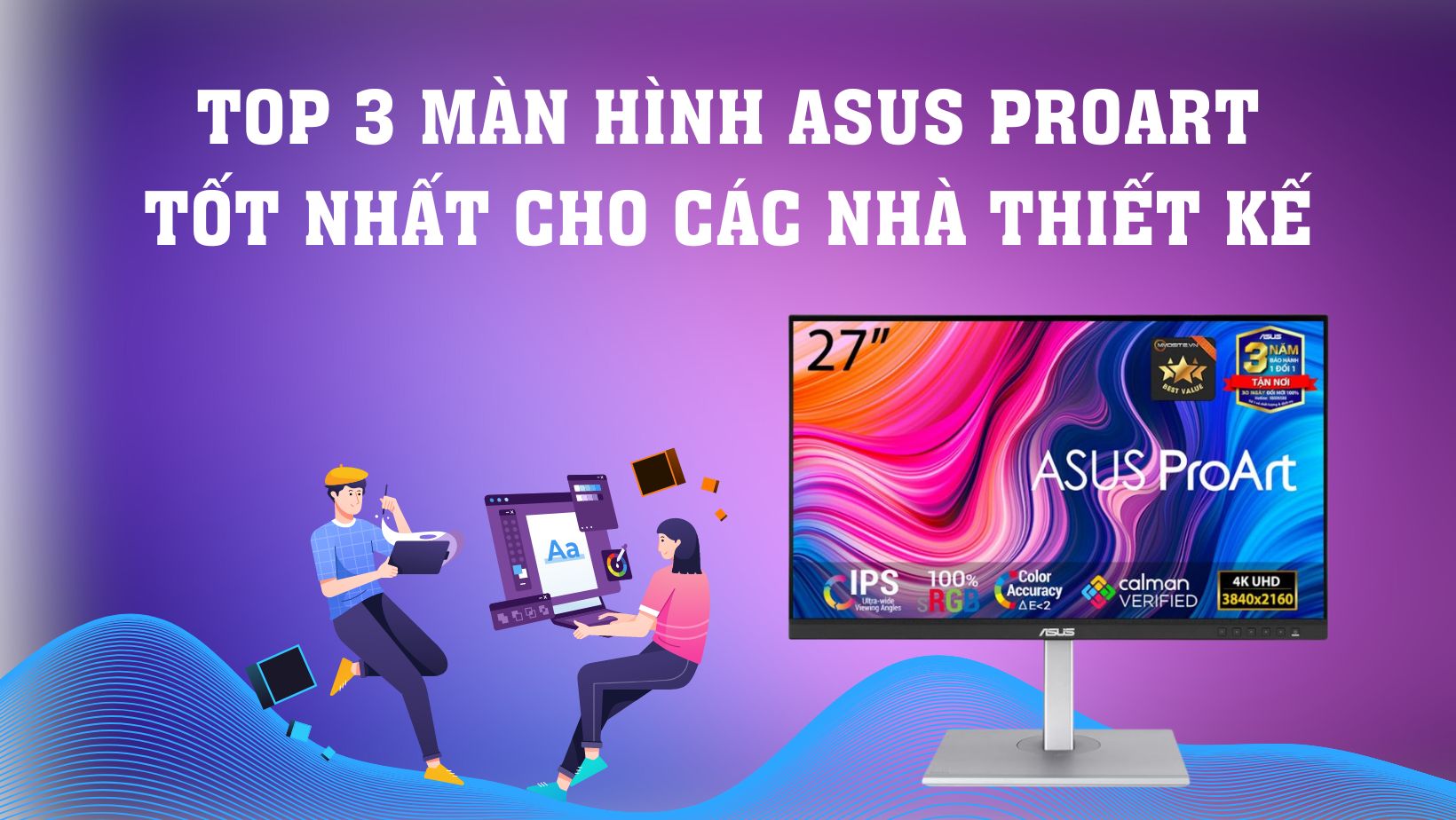 Top màn hình Asus Pro Art tốt nhất 