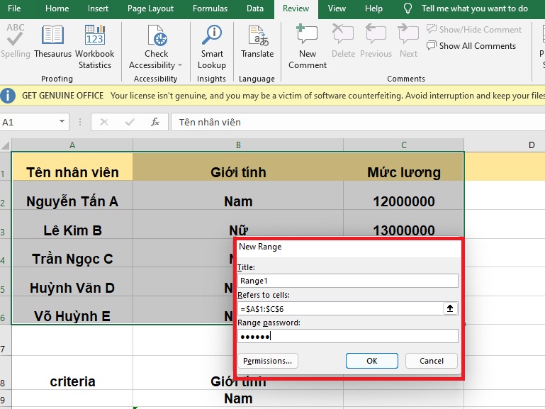 Hướng dẫn khóa và mở khóa file Excel vô cùng đơn giản chỉ trong vài thao tác