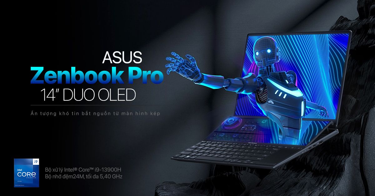 Asus Zenbook Pro 14 Duo OLED 2023