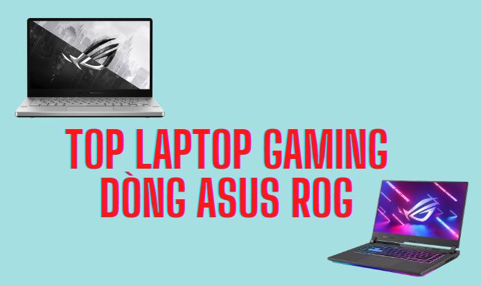 Top laptop gaming Asus ROG