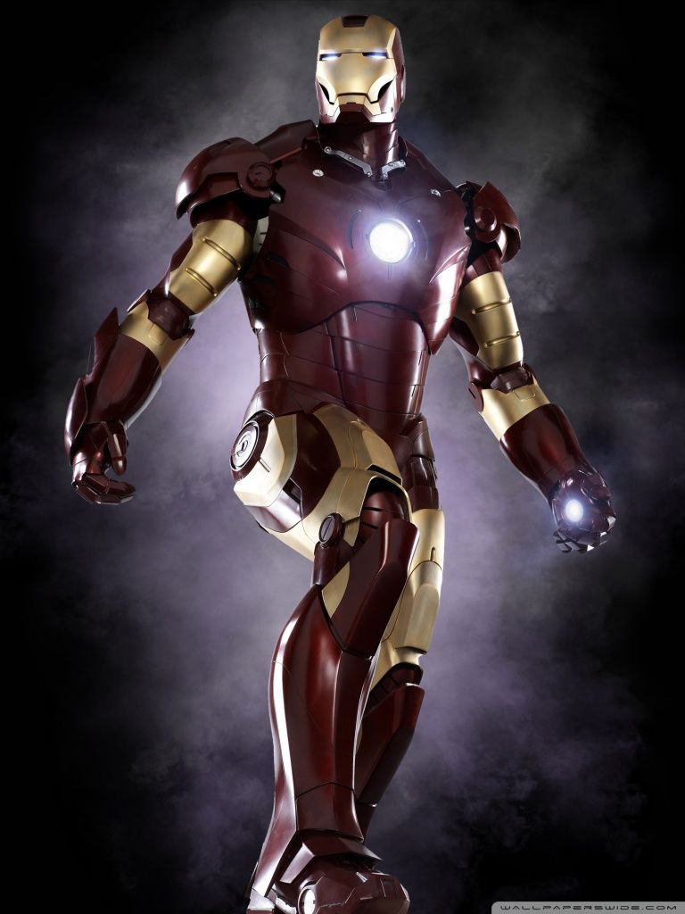 Hình ảnh người sắt Iron - man: Tony Stark 4K Ultra HD