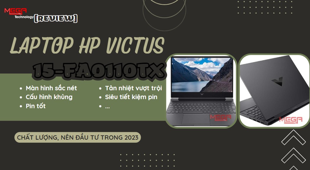 Review chi tiết HP VICTUS 15-fa0110TX