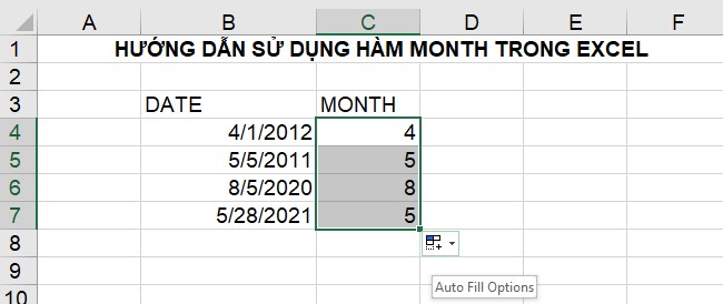 1506 huong dan su dung ham month trong excel 1
