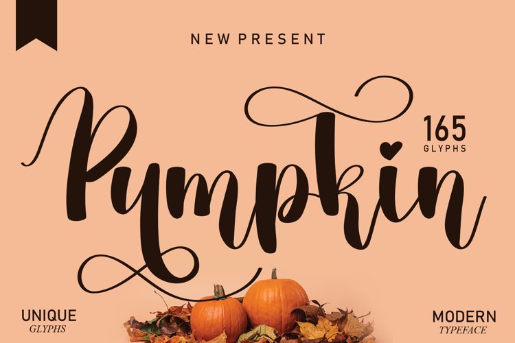 Pumpkin Script Typeface
