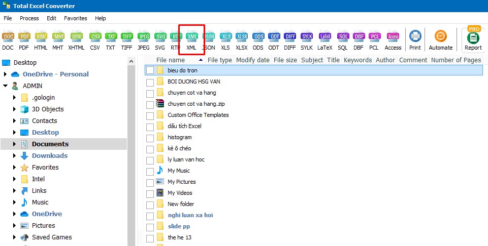 Hướng dẫn các chuyển file Excel sang XML cực đơn giản, nhanh chóng