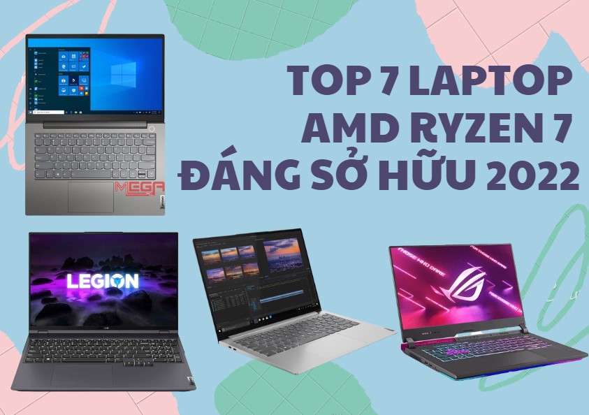 Top laptop AMD Ryzen 7