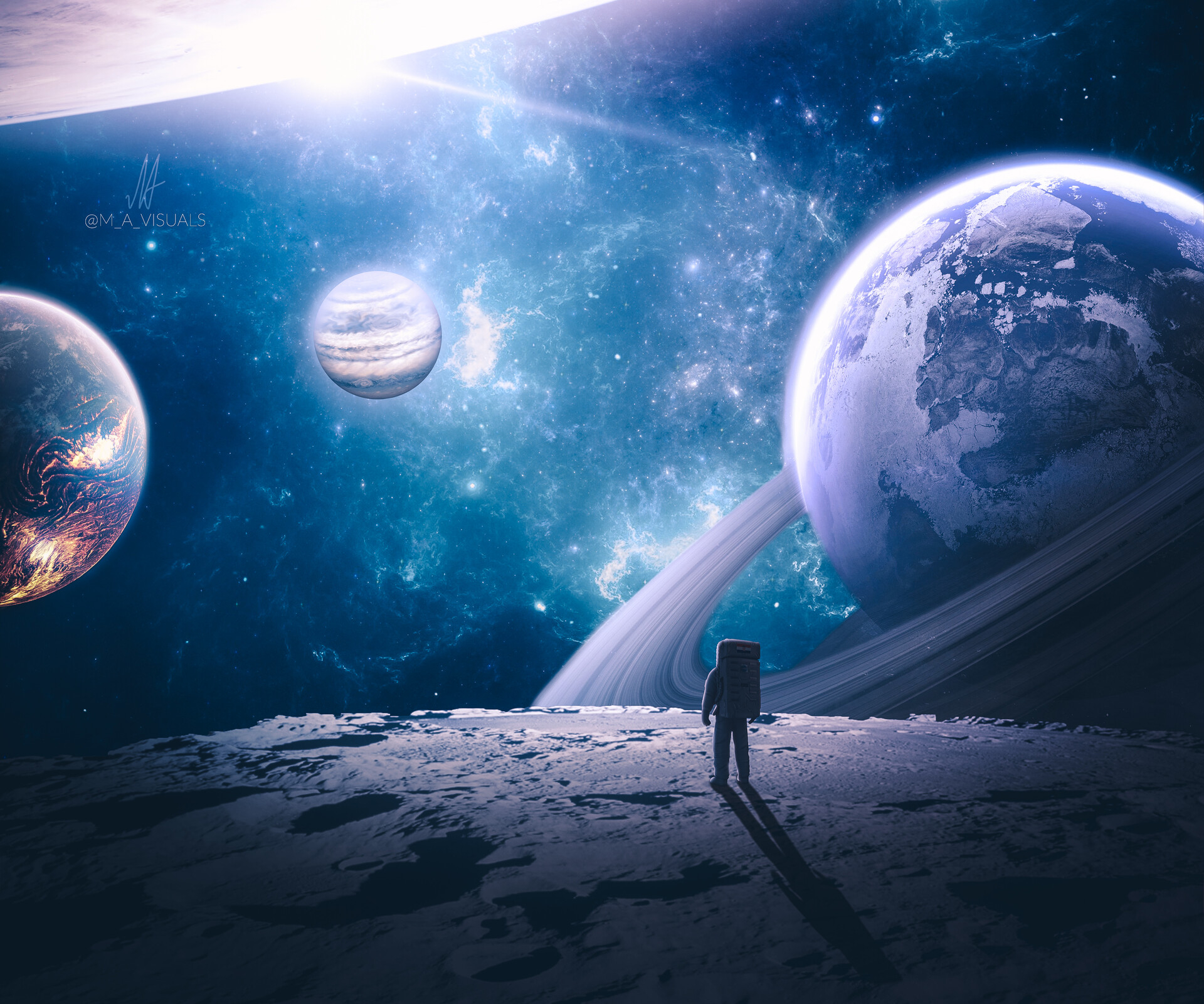 Lila Weltraum Astronauten Tag Hintergrundbild Cartoon Kosmos Tag Hintergrund Vektor Hintergrund zum kostenlosen Download Pngtree