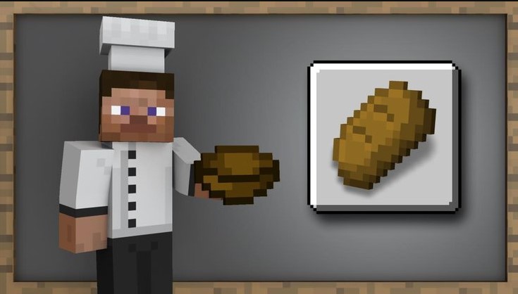 Minecraft có các công thức chế tạo thức ăn nào? 
