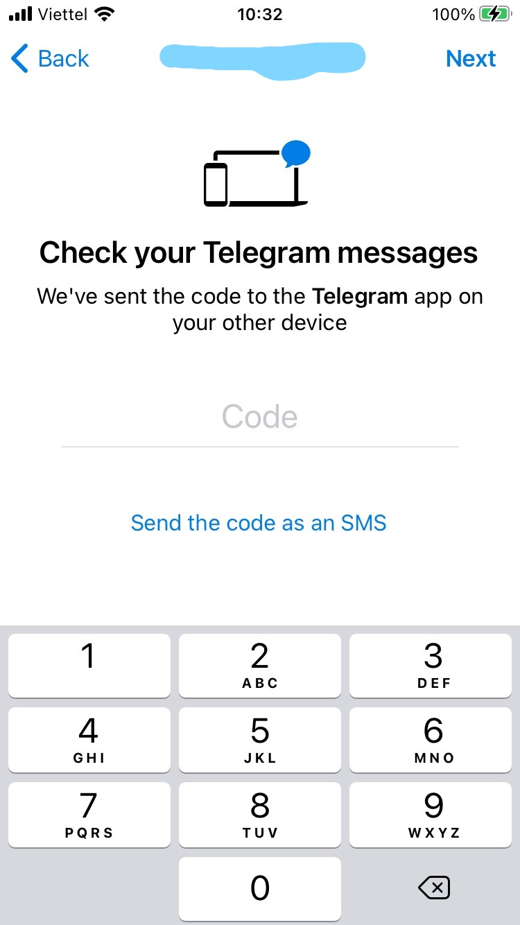 Cách mở chặn hiển thị nhóm chat telegram trên iphone