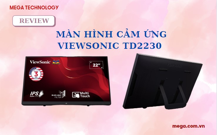 Review màn hình ViewSonic TD2230