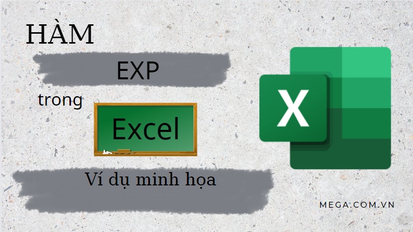 Công thức tính hàm exp trong Excel là gì?
