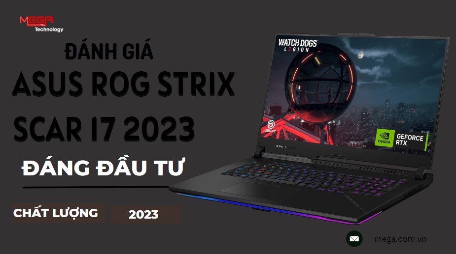 Review laptop gaming Asus ROG Strix Scar 17 (2023)   