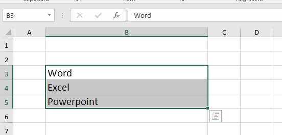 Cách gộp ô, cột trong Excel