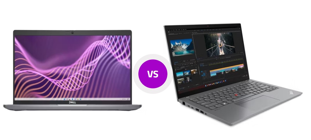 Thiết kế laptop Dell Latitude 5440 vs Lenovo ThinkPad T14 Gen 4