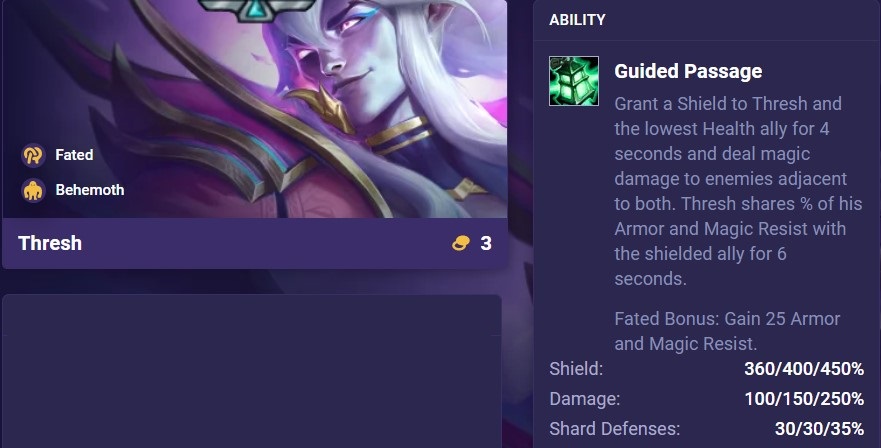 Kỹ năng của Thresh trong DTCL mùa 11