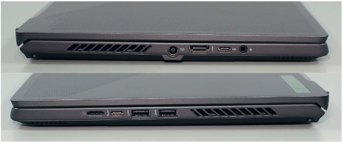Cổng kết nối trên laptop Asus ROG Zephyrus G14 2023