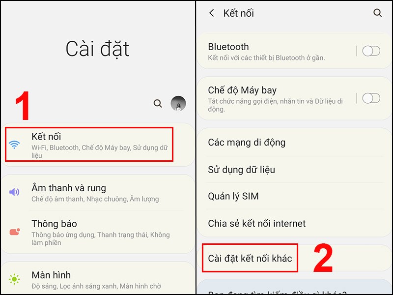 2607 ket noi may in voi android
