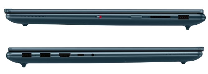 cổng kết nối trên laptop Lenovo Yoga Pro 9i