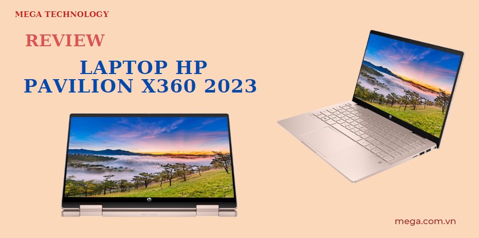 Review laptop HP Pavilion x360 2023