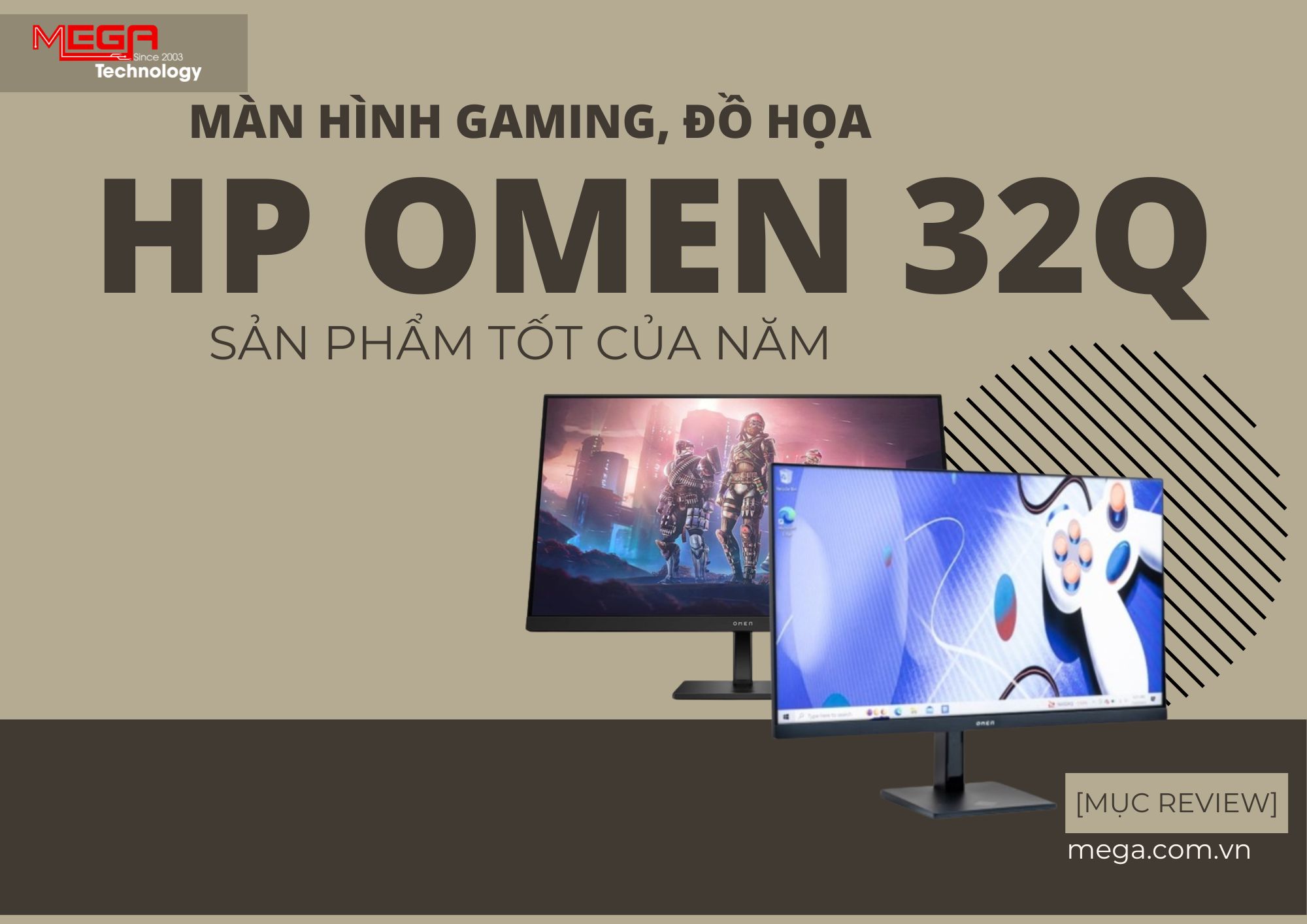 Review màn hình HP Omen 32Q