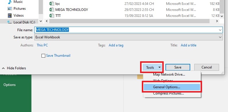 Hướng dẫn cách đặt mật khẩu cho file Excel an toàn, bảo mật