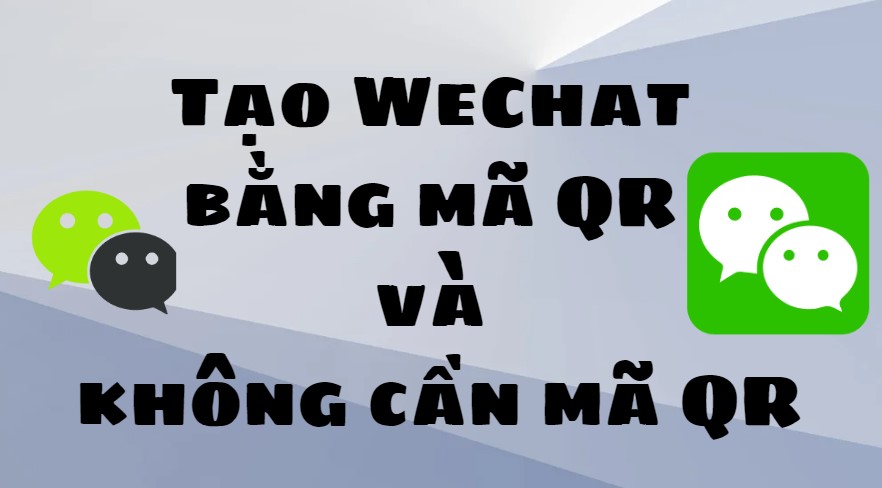 Tôi bị lỗi khi quét mã QR trong quá trình đăng ký WeChat, có cách nào giúp tôi đăng ký không cần quét mã QR?
