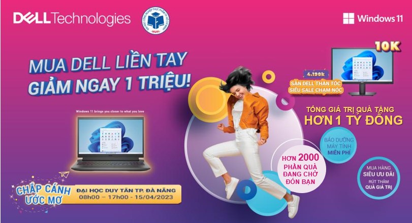 SỰ KIỆN: CHẮP CÁNH ƯỚC MƠ CÙNG DELL