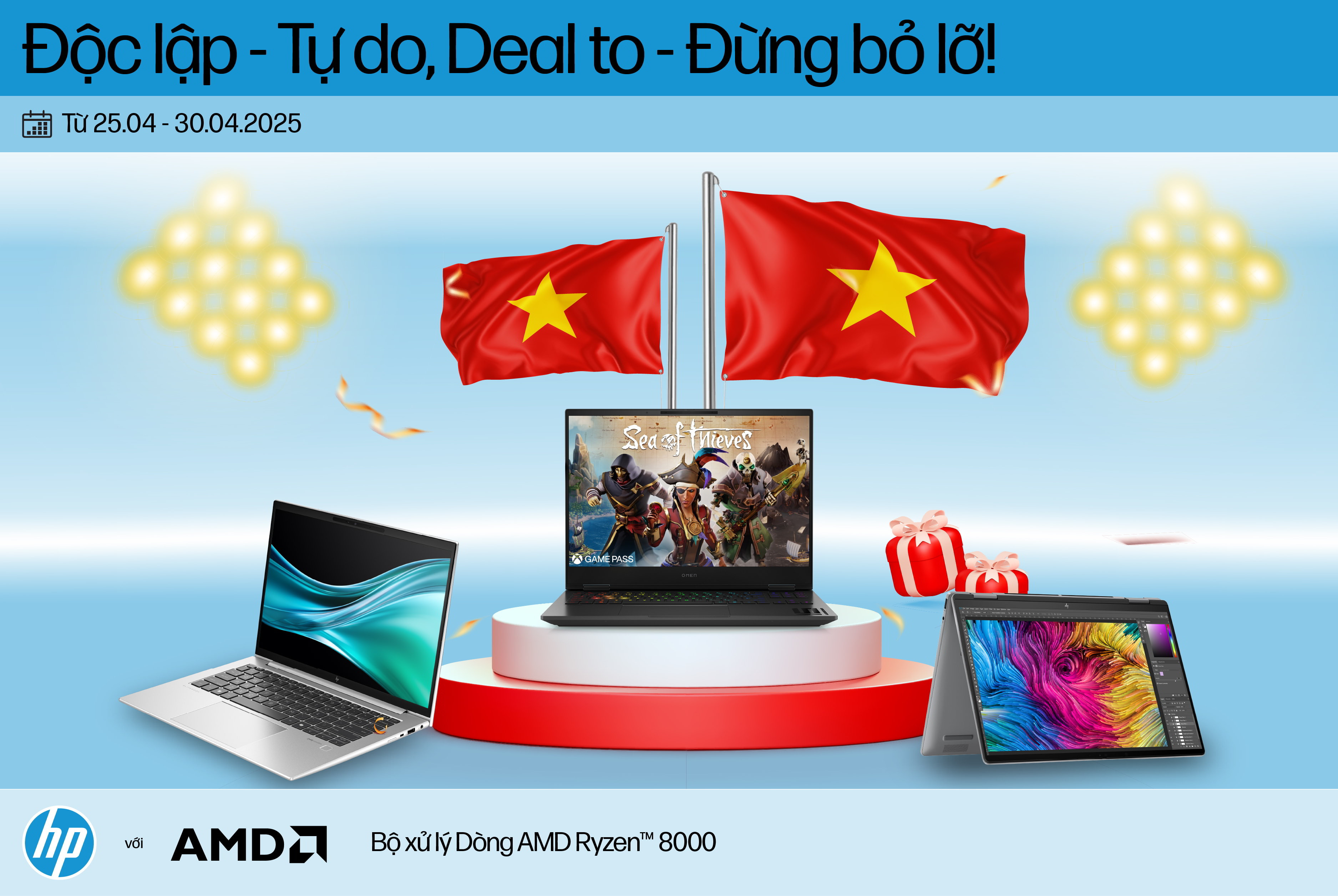 [CTKM HP] Độc lập Tự do Deal to đừng bỏ lỡ