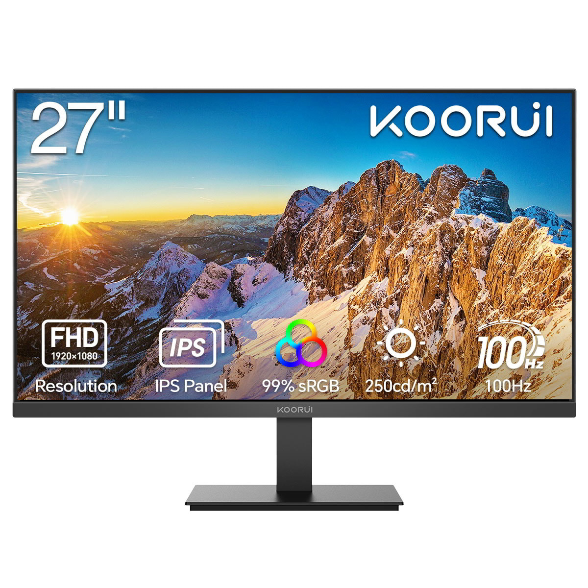 Màn Hình KOORUI E2711F 27 INCH: Giải Pháp Toàn Diện Cho Văn Phòng