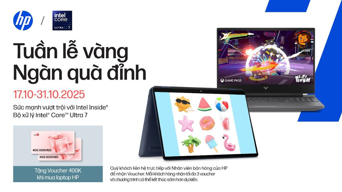 [CTKM HP] Tuần Lễ Vàng – Ngàn Quà Đỉnh Nhận Voucher 400K