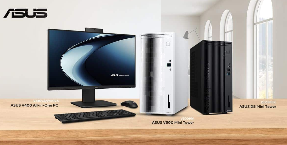 Top máy tính để bàn ASUS bền bỉ, gọn gàng, cấu hình mạnh 2026