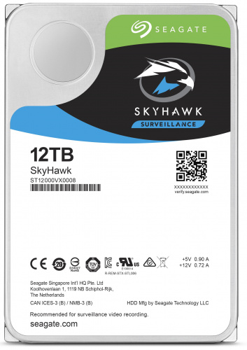HDD PC 12TB Seagate Surveillance SkyHawk ST12000VX0008