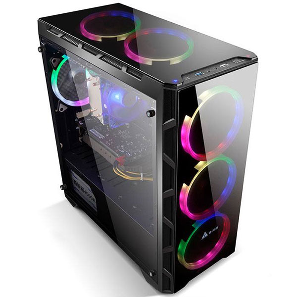 Case Golden Field N55b (3 mặt mica) ko kèm fan