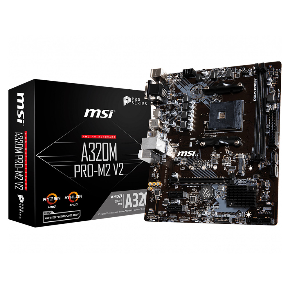 Mainboard - Main MSI A320M PRO -VD/S V2 | Mega Đà Nẵng
