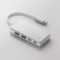 Bộ chia Elecom USB HUB chuẩn Type C 4 cổng USB 3.0 (U3HC-A412BWH  )