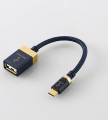 Cáp chuyển đổi Elecom USB – Micro USB  0.1m