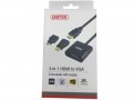 Cable tín hiệu Unitek  HDMI sang Vga + Audio Y6355