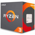 AMD Ryzen 3 2300X (MPK), with Wraith Stealth cooler/ 3.5 GHz (4.0 GHz with boost) / 8MB / 4 cores 4 threads / socket AM4 / 65W/  No Integrated Graphics