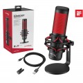 Microphone Kingston HyperX Quadcast Gaming Black Red (HX-MICQC-BK) 4P5P6AA