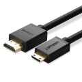 Cáp Mini HDMI sang HDMI dài 1m hỗ trợ 4K Ugreen 10195