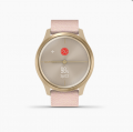 Đồng hồ Vivomove Style, Blush Pink Nylon w/Light Gold 010-02240-82